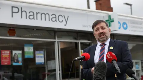 Liam McBurney/PA Wire Robin Swann