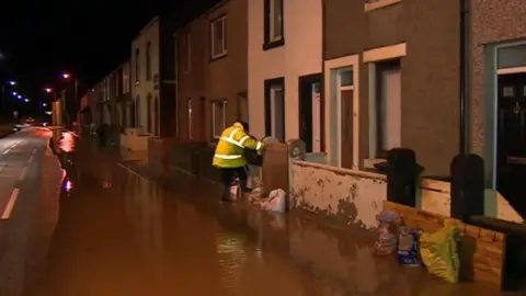 BBC Flooding in Flimby