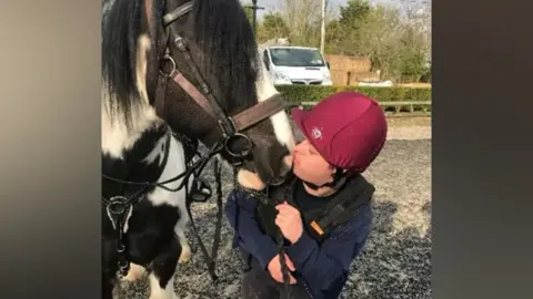 Parklands RDA The therapy horse, a Welsh Cob named Sam