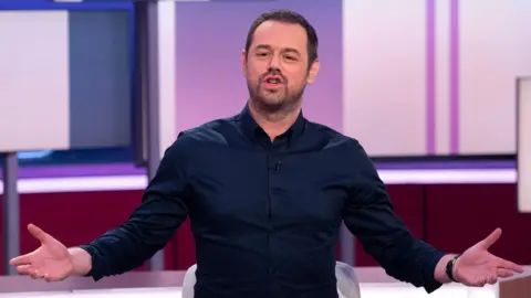 Ken McKay/ITV/REX/Shutterstock Danny Dyer on Good Evening Britain