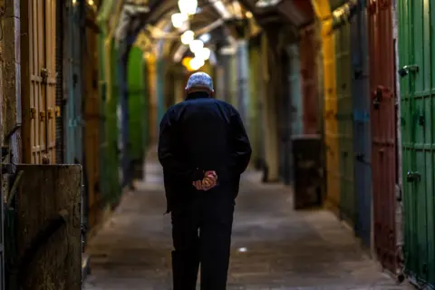 AFP Streets in Jerusalem's Old City have been mostly empty since the start of the war