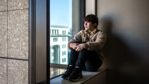 Getty Images Rina Gonoi, a former member of Japan's Ground Self-Defense Force who was sexually assaulted by colleagues