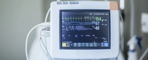 Getty Images Hospital monitor