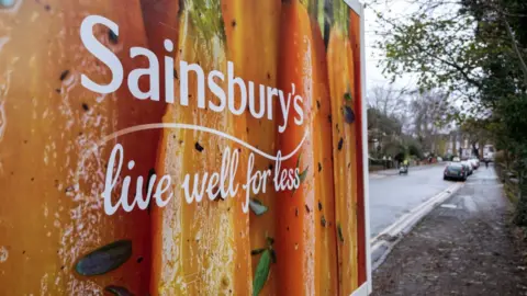 Getty Images Sainsbury's lorry