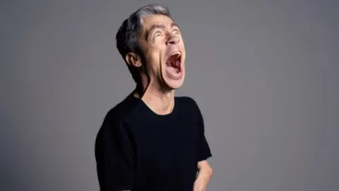 BBC Four Mat Fraser screaming in frustration