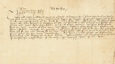 Christies Henry VIII letter