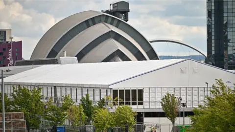 Getty Images The site of the COP26 climate summit in Glasgow