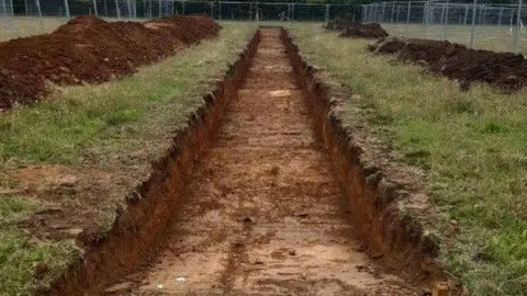 Oxfordshire County Council Archaeological trench