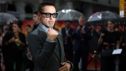 EPA Robert Downey Jr attends the UK premiere of Oppenheimer in central London, Britain, 13 May 2023. The film will be released in British cinemas on the 21 July 2023.