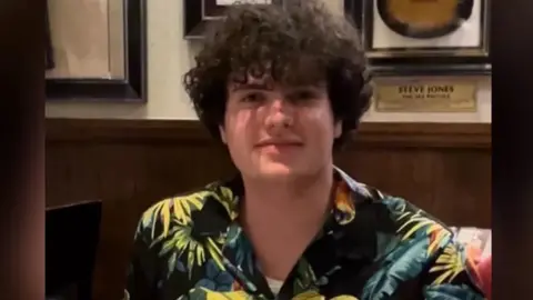 Family handout Head and shoulders photo of David Celino in a patterned shirt