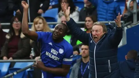 Getty Images Cardiff City' Sol Bamba was burgled while he and his family were away from home in 2019