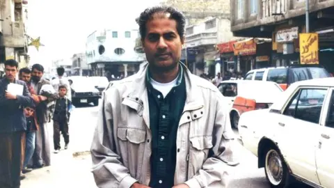 George Alagiah in Baghdad