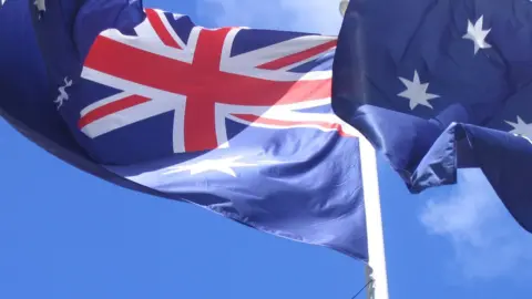 Getty Images An Australian flag