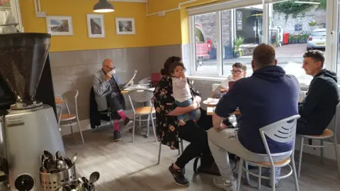 Inside Dale End Cafe