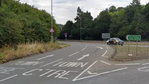 Google Towcester Road in Northampton