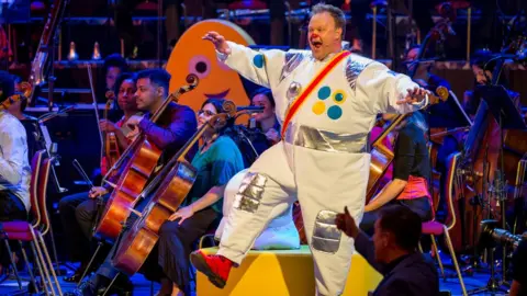 Guy Levy Mr Tumble at the CBeebies Proms