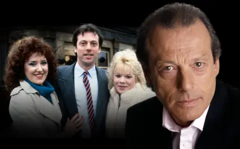 Leslie Grantham - with Anita Dobson and Letitia Dean