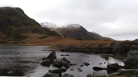 Win Watson A snowy sight in Snowdonia