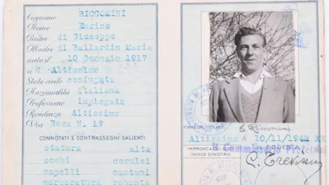 C&T Auctions James Riccomini fake Italian identity papers