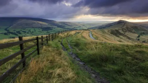 Getty Images Mam Tor in the Peak District