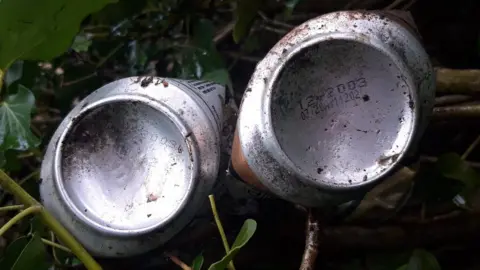 Wickford Wombles drinks cans from 2003