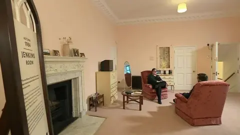 Rooms of the former bishop Dr David Jenkins