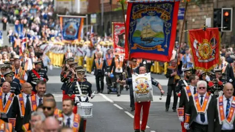 Getty Images Orange parade