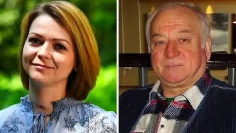 Reuters/BBC Sergei Skripal and his daughter Yulia survived the poisoning attempt