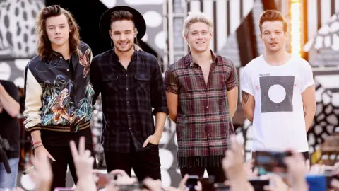 Getty Images One Direction in 2015