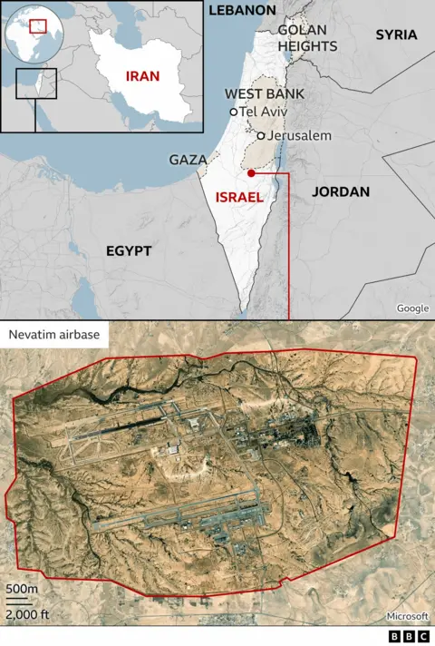 map including Golan Heights label