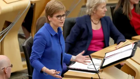 PA Media nicola sturgeon