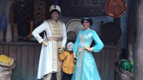 Leanne Jones Aladdin and Jasmine with boy