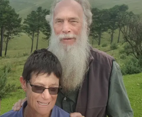 Nick Bailey Rodney Saunders and his wife Rachel