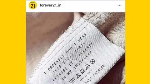 Twitter Forever21 India used designer Elizabeth Illing's work without permission on their Instagram page