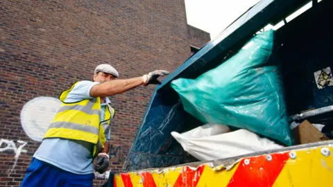 Getty Images Bin man