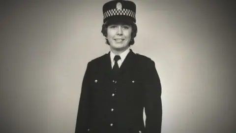 BBC Scotland Nanette Pollock during her time as a serving police officer