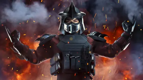 Activision Blizzard Call of Duty character Shredder.