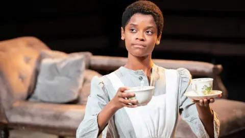 Marc Brenner Letitia Wright in The Convert