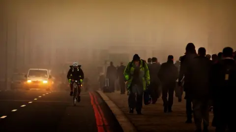 Getty Images Polluted London