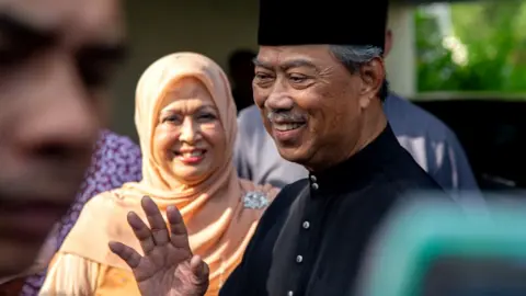 Getty Images Muhyiddin Yassin, Malaysia's newly appointed Prime Minister