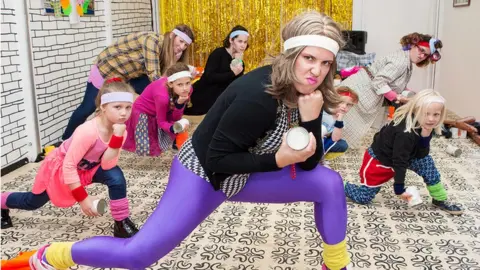 Felicity Crawshaw Workout class