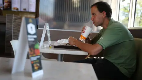 Getty Images McDonald's customer