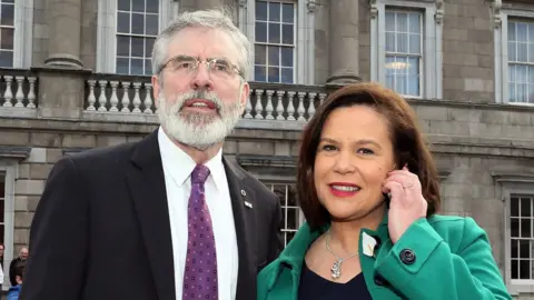 AFP/Getty Gerry Adams and Mary Lou McDonald