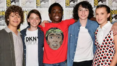 Getty Images Cast of Stranger Things