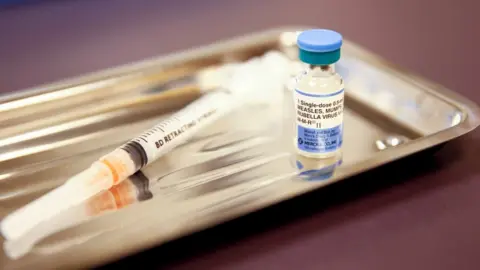 Reuters The measles, mumps and rubella (MMR) vaccine