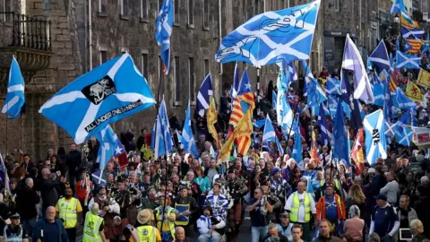 PA Marchers in Edinburgh