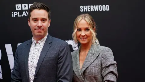 PA Media James Graham and Joanne Froggatt