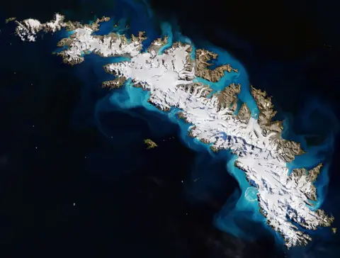 Copernicus Sentinel data/Esa South Georgia