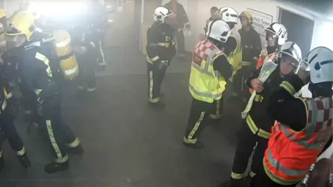 Grenfell Tower Inquiry Dany Cotton in Grenfell Tower