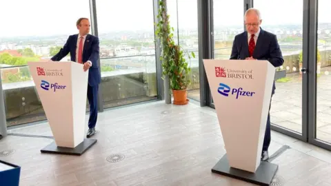 BBC Opening of the new vaccine research centre at the University of Bristol